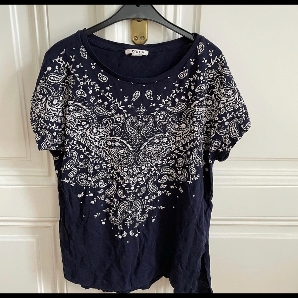 Navy Ostin Shirt - Picture 2 of 3